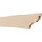 Ekena Millwork 2in. W x 8in. H x 36in. L Garner Woodgrain TimberThane Rafter Tail, Primed Tan RFTUR02X08X36GARRCPR - alternate 1